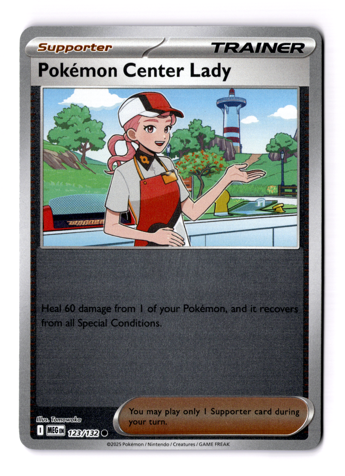 Pokemon Center Lady [123/132] ✿ Reverse Holo