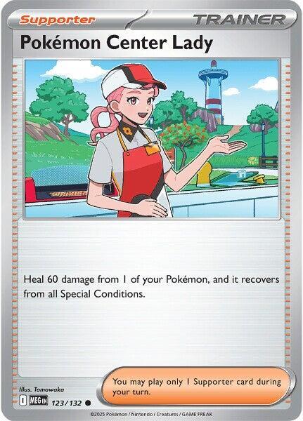 Pokemon Center Lady [123/132] ✿ Reverse Holo