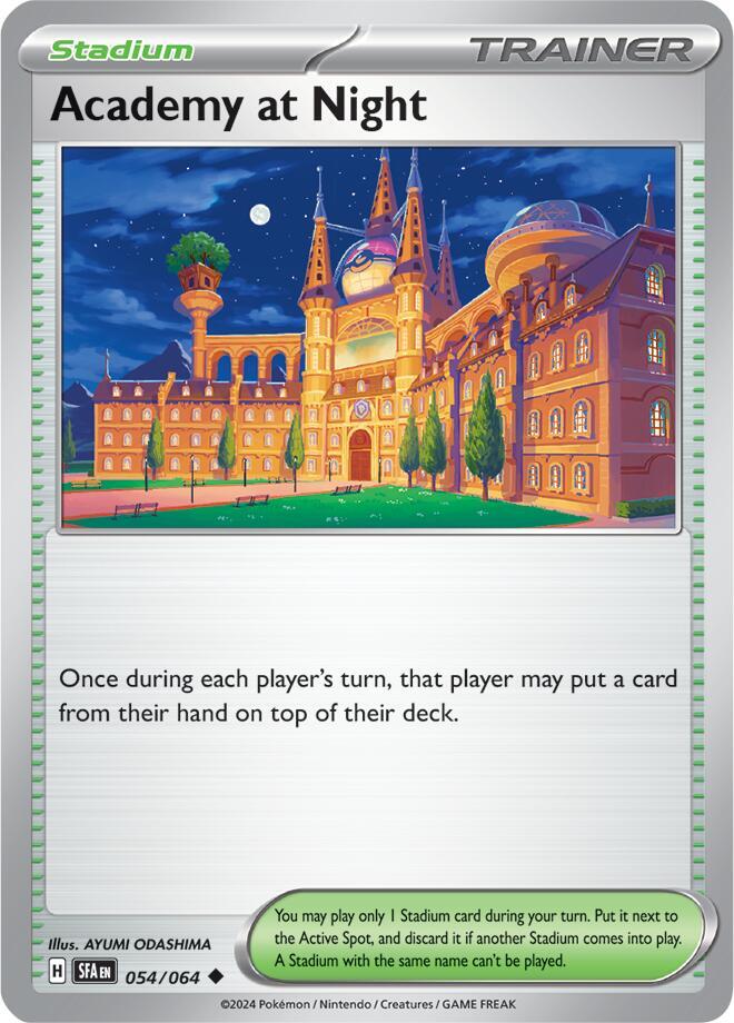 Academy at Night [054/064] ✿ Reverse Holo