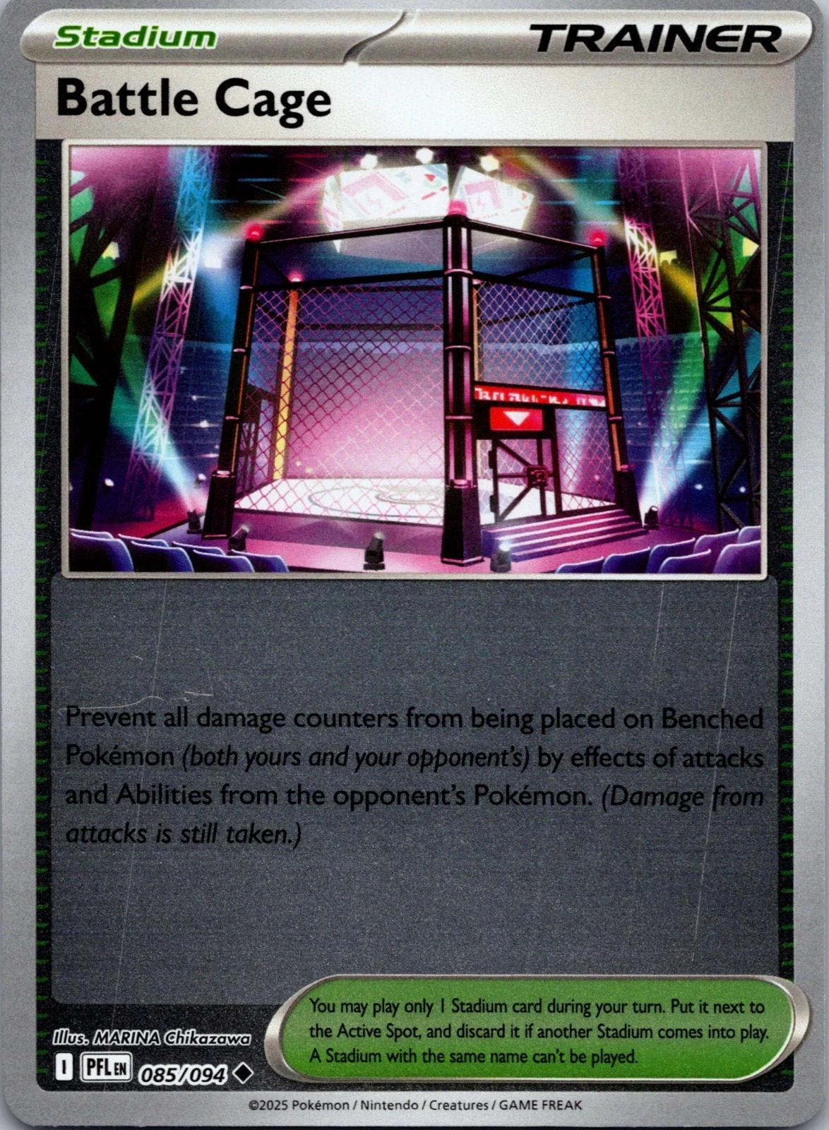 Battle Cage [085/094] ✿ Reverse Holo